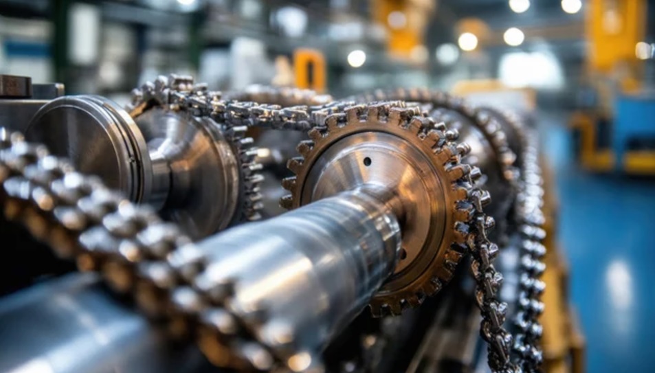 Die Rolle von Kettenrädern und Zahnkränzen in der Fördertechnik